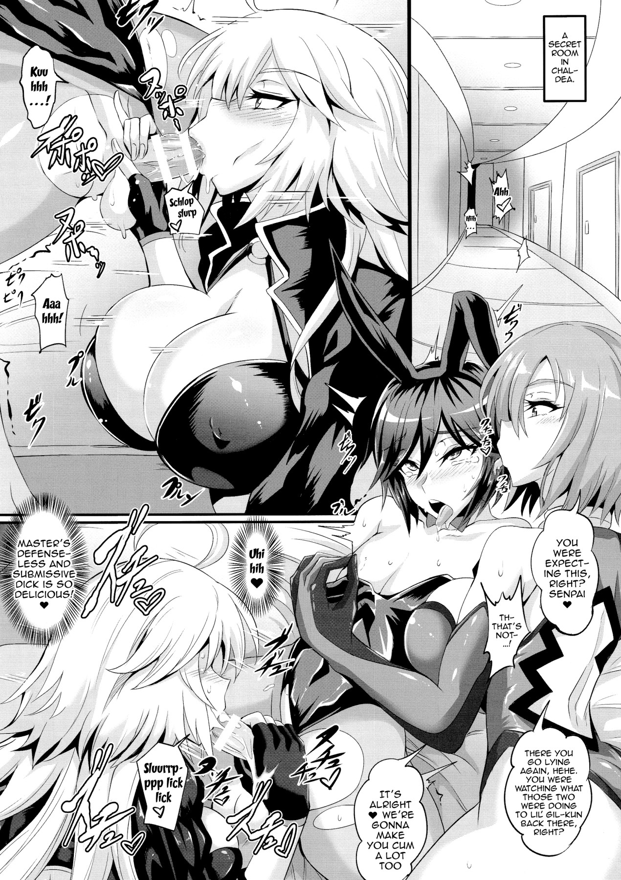 Hentai Manga Comic-LEWD FGO!! Vol. 02 Swimsuit Jeanne Edition-Read-7